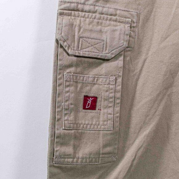 Ignition Embroidered Baggy Cargo Shorts Y2K 30 Hipster Skate Hip Hop Please mak - Picture 4 of 8